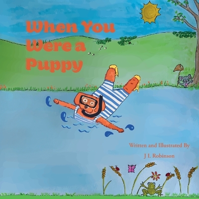 Book cover for When you were a puppy