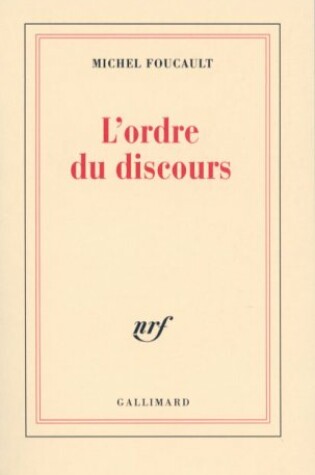 Cover of L' Ordre Du Discours
