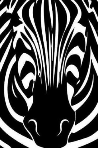 Cover of Zebra Animal Optical Illusion Pattern Journal