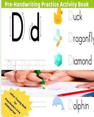 Book cover for Pre-Handwriting Practice Activity Book