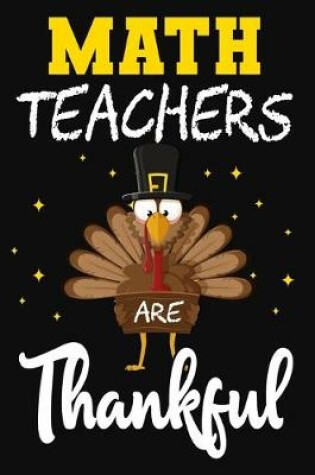 Cover of Math Teachers Are Thankful