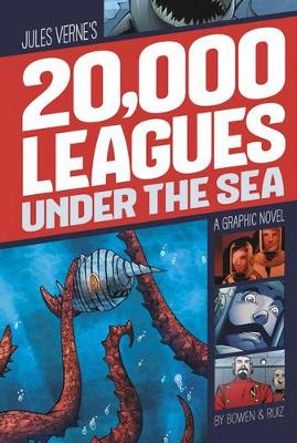 Book cover for 20,000 Leagues Under the Sea (Graphic Revolve: Common Core Editions)