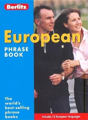Book cover for Berlitz European Phrase Book