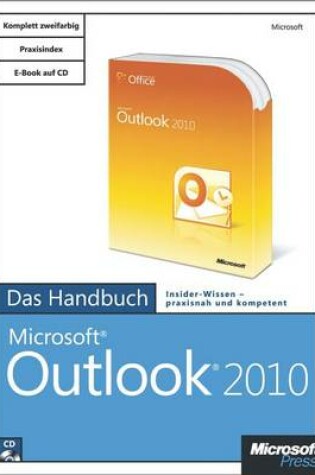 Cover of Microsoft Outlook 2010 - Das Handbuch