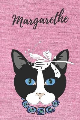 Book cover for personalisiertes Geschenke Notizbuch Katze / Malbuch / Tagebuch / Journal / DIN A5 / Margarethe