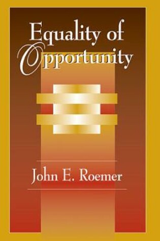 Cover of Equality of Opportunity