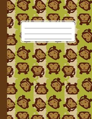 Book cover for Cute Monkey Pattern