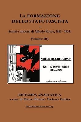 Book cover for LA Formazione Dello Stato Fascista