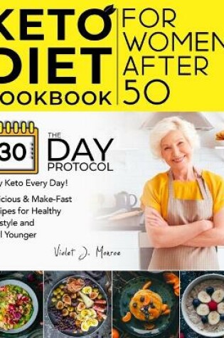 Cover of Keto Diet Cookbook for Women After 50