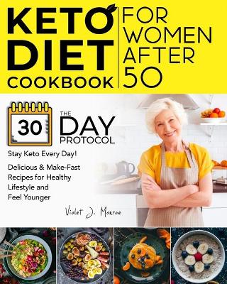 Book cover for Keto Diet Cookbook for Women After 50