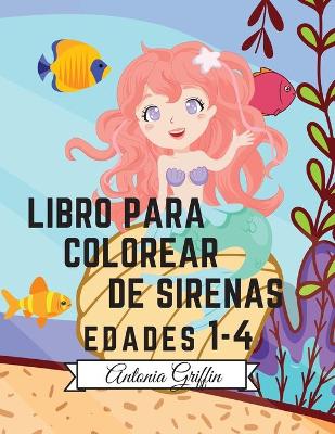 Book cover for Libro para colorear de sirenas