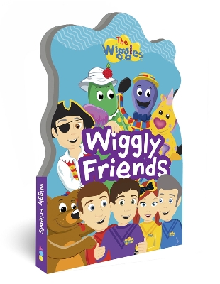 Book cover for Wiggly Friends Shaped Board Book