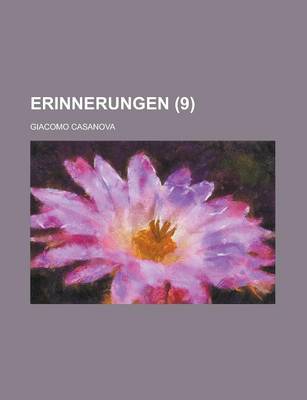 Book cover for Erinnerungen (9)