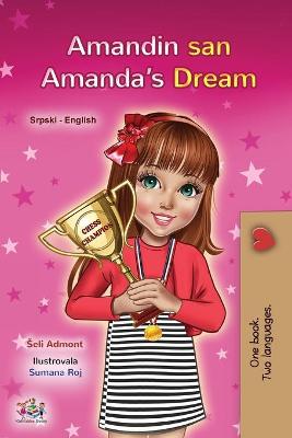 Cover of Amanda's Dream (Serbian English Bilingual Children's Book - Latin Alphabet)