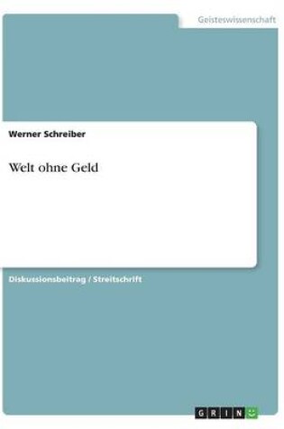 Cover of Welt ohne Geld
