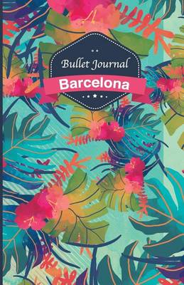 Book cover for Bullet Journal. Tropical