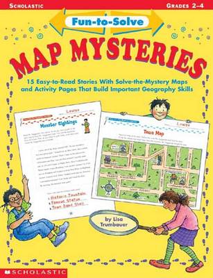 Book cover for Fun-To-Solve Map Mysteries