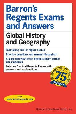 Book cover for Regents Exams and Answers: Global History and Geography