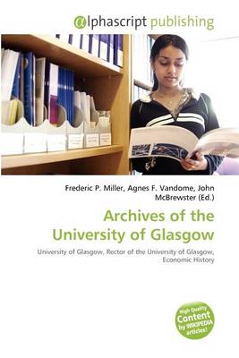 Cover of Archives of the University of Glasgow