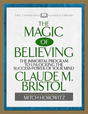 Book cover for The Magic of Believing
