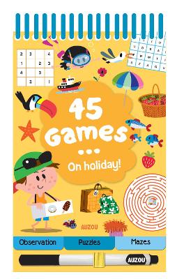 Book cover for 45 Games... on Holidays!