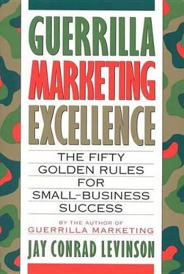 Book cover for Guerrilla Marketing Excellence