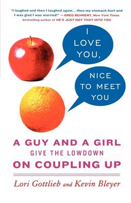 Book cover for I Love You, Nice to Meet You