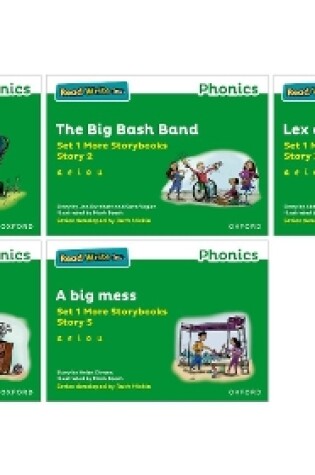 Cover of Read Write Inc. Phonics: Green Set 1 More Storybooks (Mixed Pack of 5)