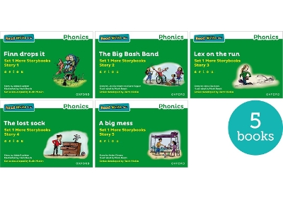 Book cover for Read Write Inc. Phonics: Green Set 1 More Storybooks (Mixed Pack of 5)