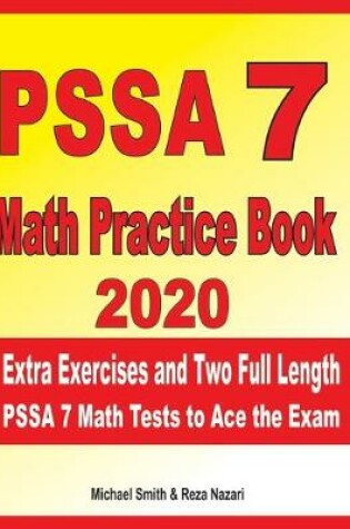 Cover of PSSA 7 Math Practice Book 2020