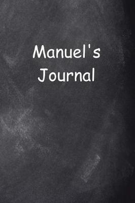 Cover of Manuel Personalized Name Journal Custom Name Gift Idea Manuel