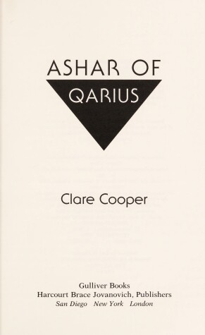 Book cover for Ashar of Qarius