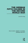 Book cover for The German Fifth Column in the Second World War