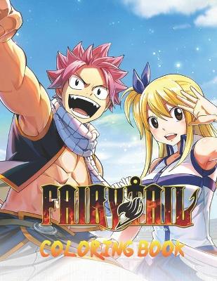 Book cover for Fairy Tail Coloring Book