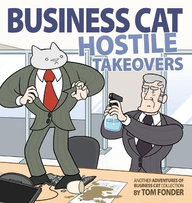 Book cover for Business Cat: Hostile Takeovers