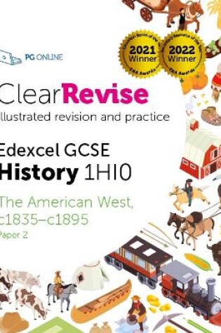 Cover of ClearRevise Edexcel GCSE 1HI0 American West c1835-c1895 Paper 2