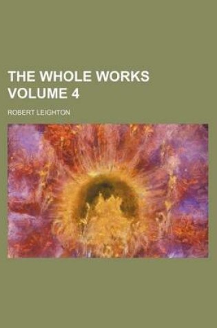 Cover of The Whole Works Volume 4