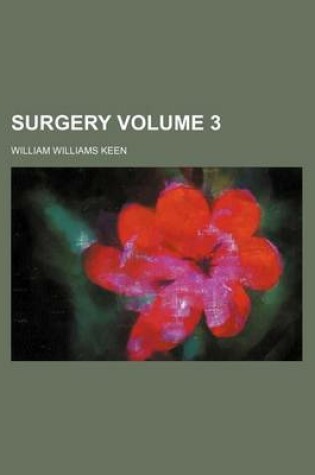 Cover of Surgery Volume 3