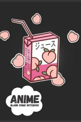 Cover of Anime Themed Blank Comic Notebook