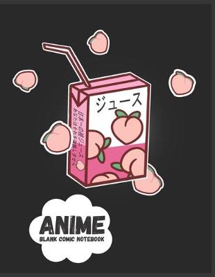 Book cover for Anime Themed Blank Comic Notebook