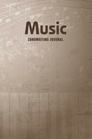 Cover of Music Songwriting Journal