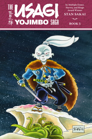 Cover of Usagi Yojimbo Saga Volume 5 (Second Edition)