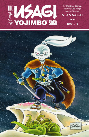 Book cover for Usagi Yojimbo Saga Volume 5 (Second Edition)