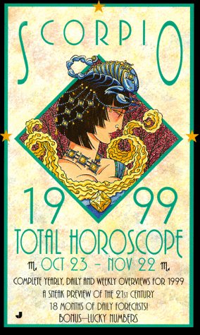 Book cover for Total Horoscope 1999: Scorpio