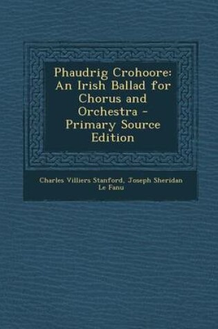 Cover of Phaudrig Crohoore