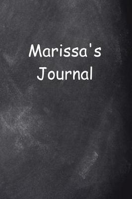 Cover of Marissa Personalized Name Journal Custom Name Gift Idea Marissa