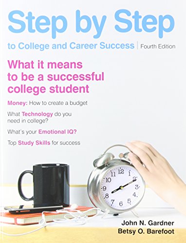 Book cover for Step by Step 4e & Bedford/St. Martin's Planner & Insider's Guide to College Etiquette