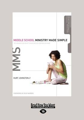 Book cover for Middle School Ministry Made Simple