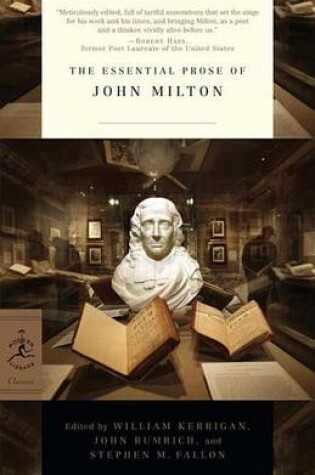Cover of The Essential Prose of John Milton