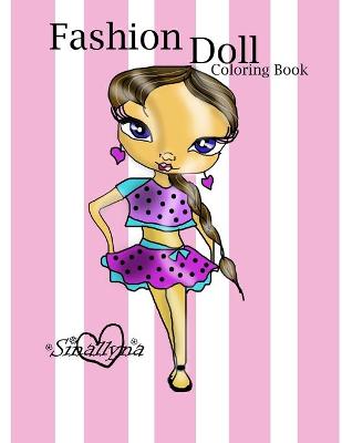 Book cover for Fashion Doll Coloring Book